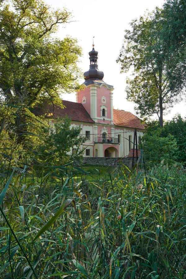 Penzion Zámek Lešany Netvořice Exterior foto